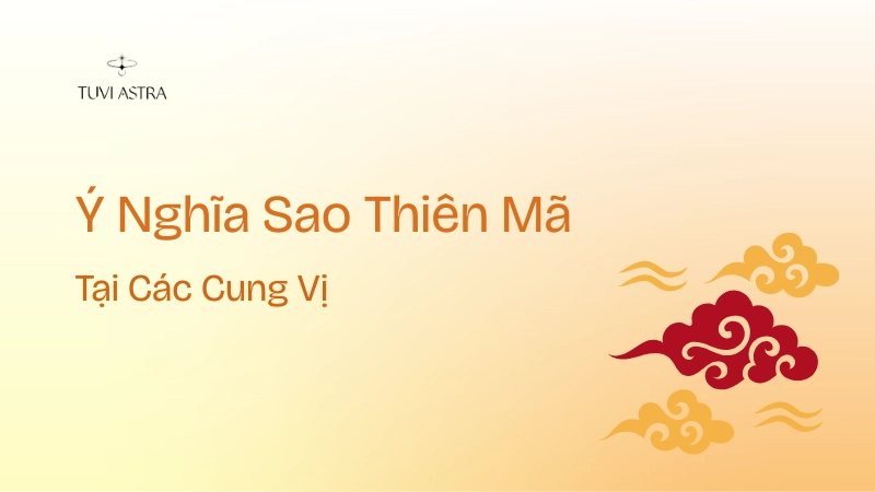 Thiên Mã ở mỗi cung tượng trưng cho sự dịch chuyển và khát vọng vươn xa