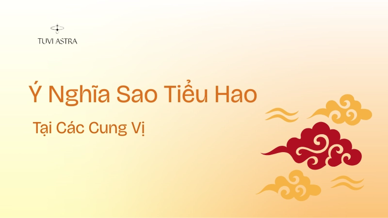 Ý nghĩa sao Tiểu Hao trong 12 cung