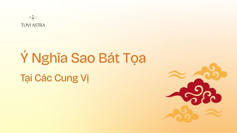 Bát Tọa mang năng lượng của sự điềm đạm và vững chãi