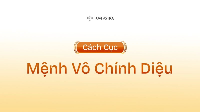 Ý nghĩa cách cục Mệnh Vô Chính Diệu
